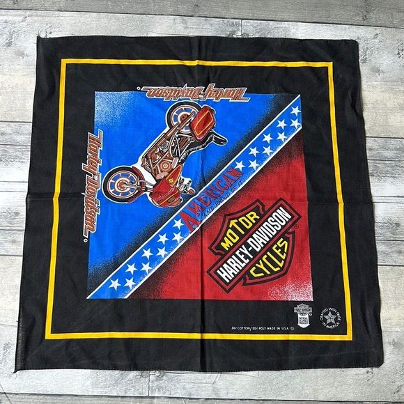Harley-Davidson Other - VINTAGE HARLEY-DAVIDSON BANDANA